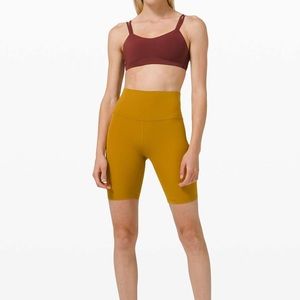 NWOT Lululemon High Rise Align 8” Shorts